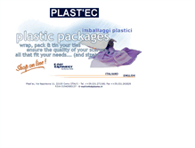 Tablet Screenshot of plastec.it